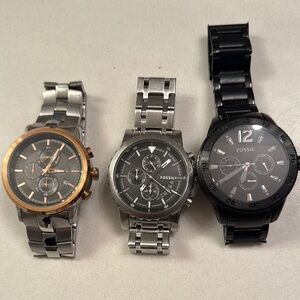 Lot of 3 men’s watches